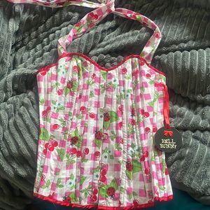 Brand new boned hell bunny corset